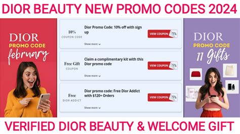 dior promo code switzerland|dior promo code tiktok.